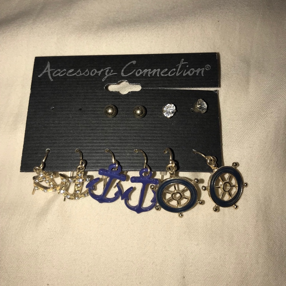 Brand new anchor ear rings.